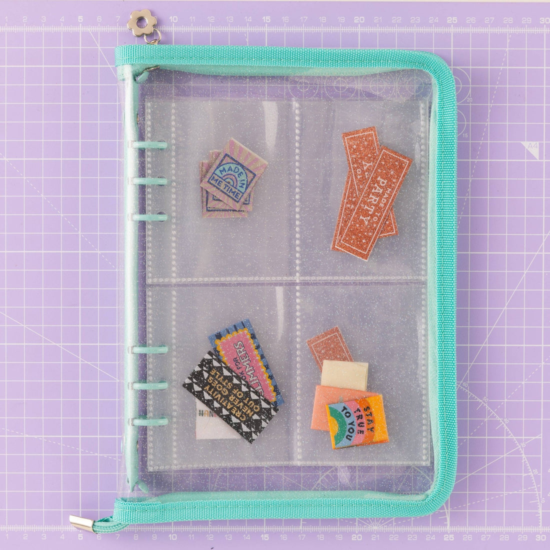 Green - Sew in Label Stash Folder - sewecofabrics