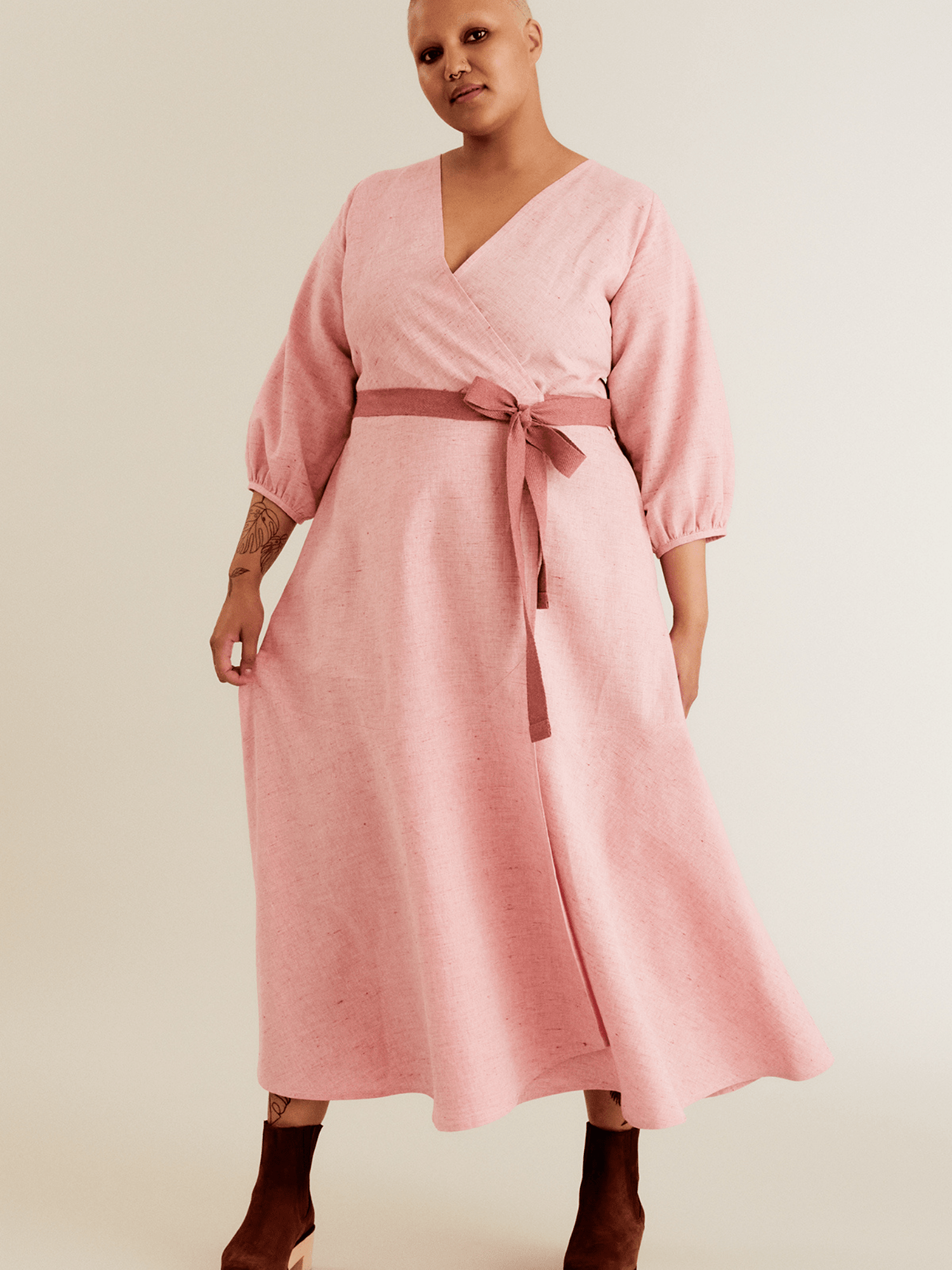 Hali 2 - in - 1 Dress &amp; Jumpsuit - PDF Sewing Pattern - sewecofabrics