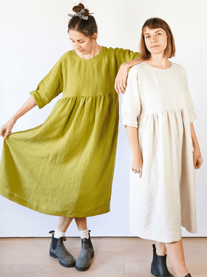 Horizon Day Dress - PDF Sewing Pattern - sewecofabrics