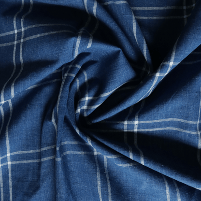 Ingrid Check Indian Organic Cotton - sewecofabrics