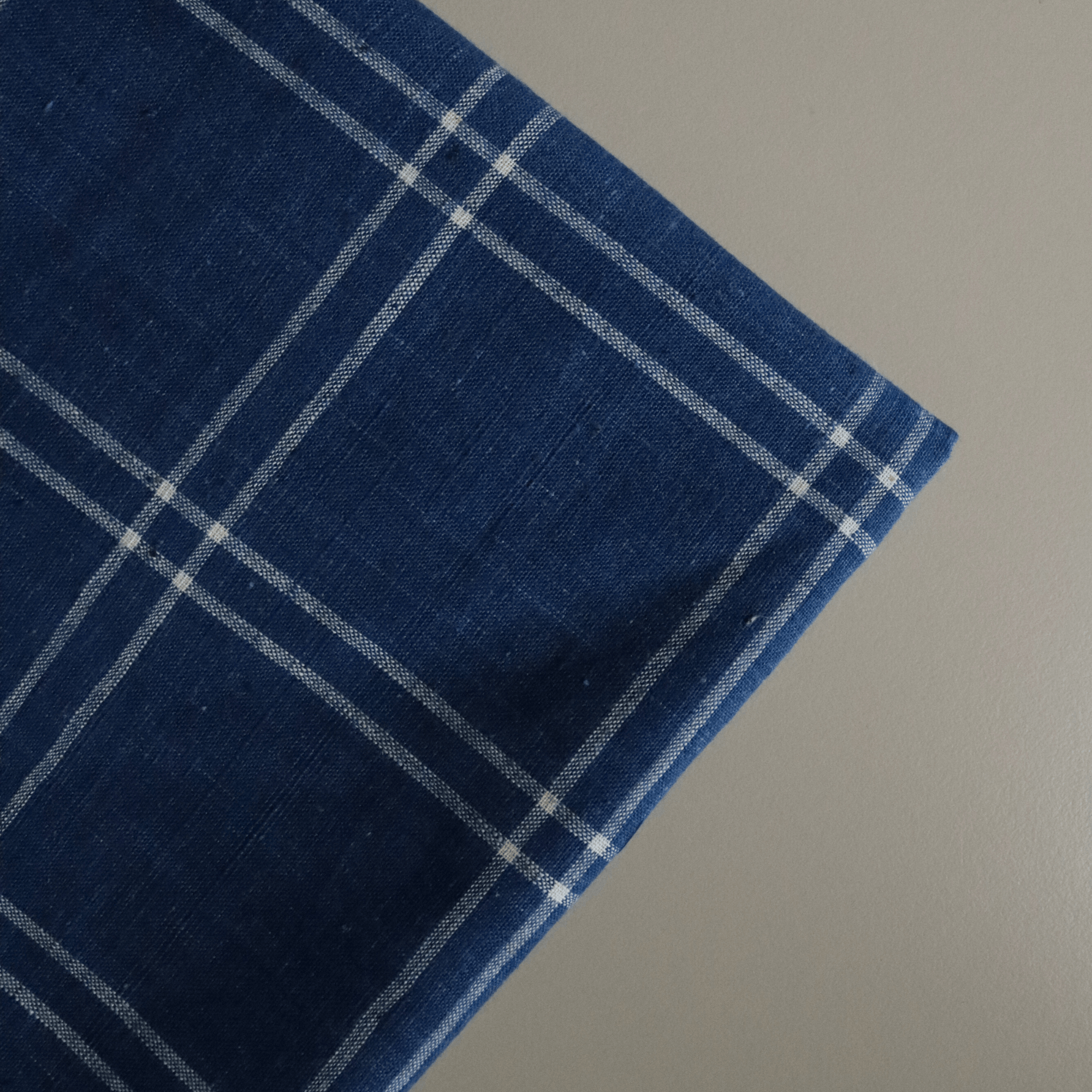 Ingrid Check Indian Organic Cotton - sewecofabrics