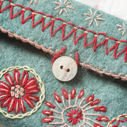 KIT: Sewing Pouch - Felt Craft Mini Kit - sewecofabrics