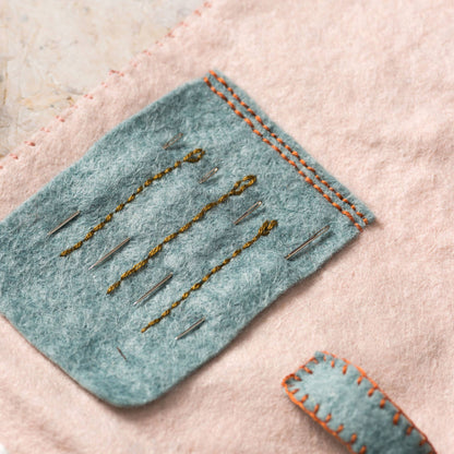 Kit: Sewing Roll - Felt Craft Mini Kit - sewecofabrics