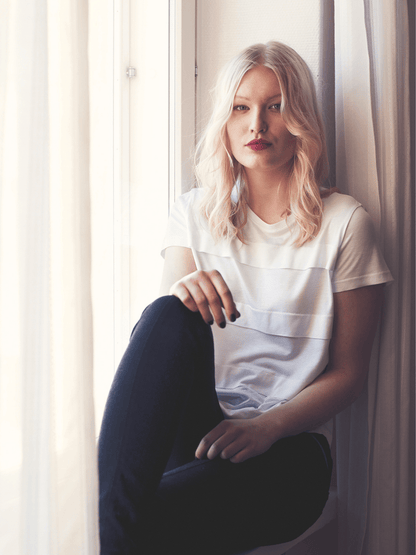 Laurie Pleated Tee - PDF Sewing Pattern - sewecofabrics