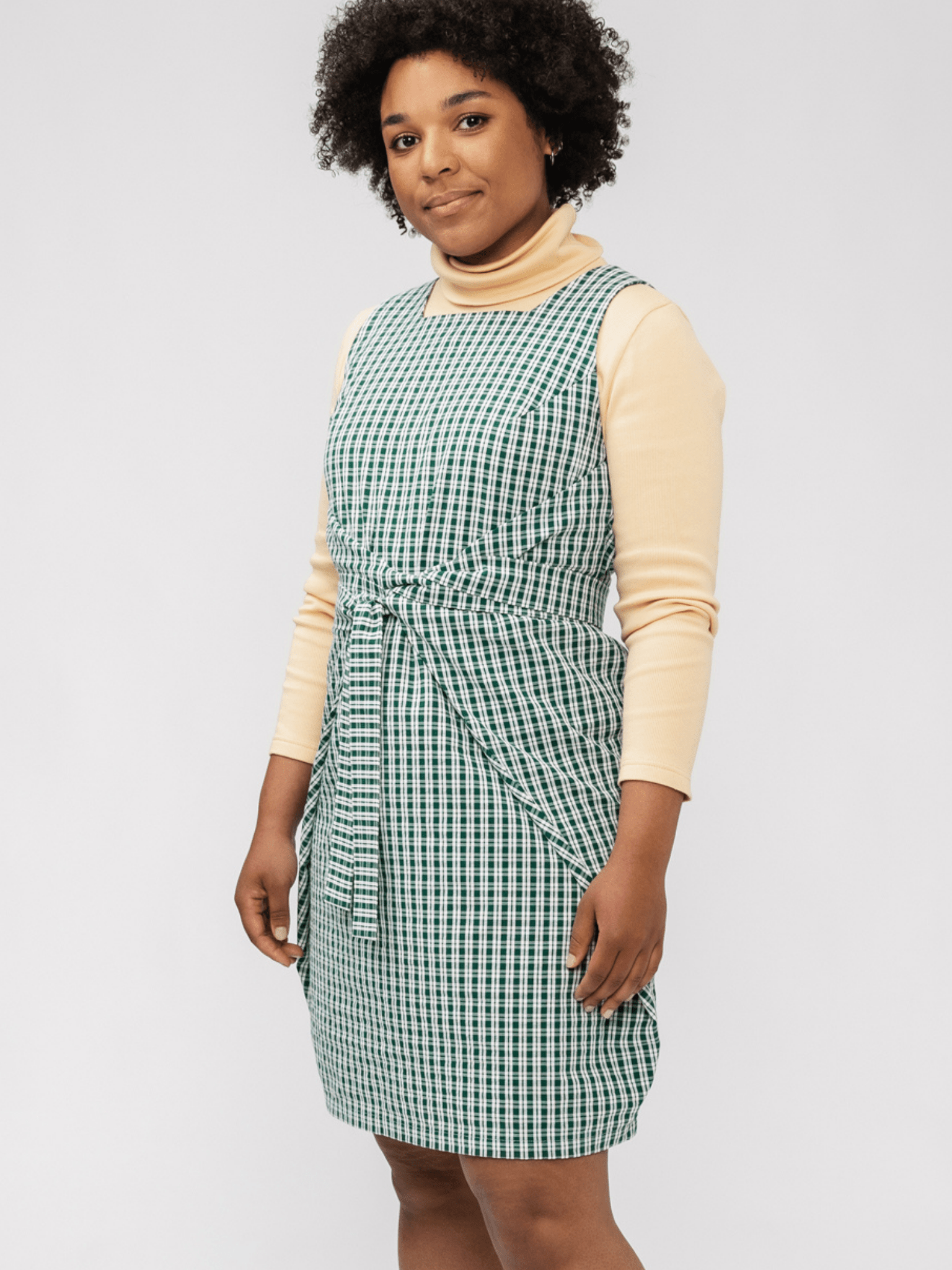 Lilja Dress, Pinafore &amp; Blouse - PDF Sewing Pattern - sewecofabrics