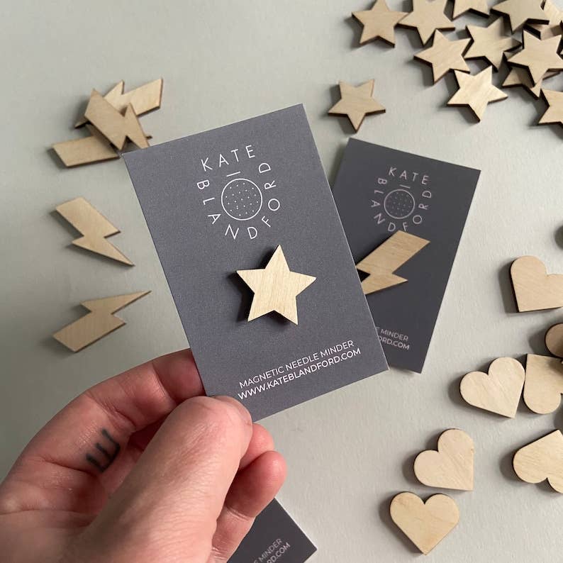 Magnetic Needle Minder: STAR - sewecofabrics