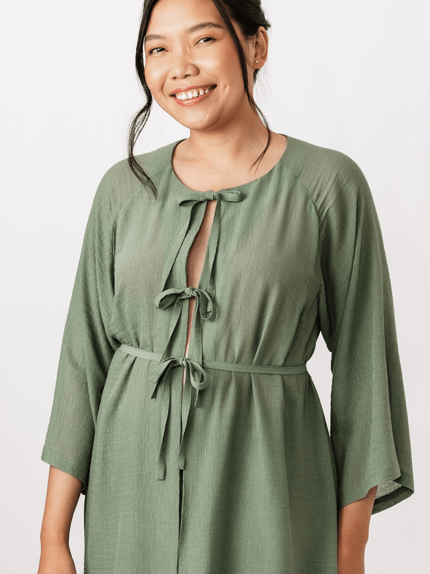 Maite Raglan Tunic and Dress - PDF Sewing Pattern - sewecofabrics