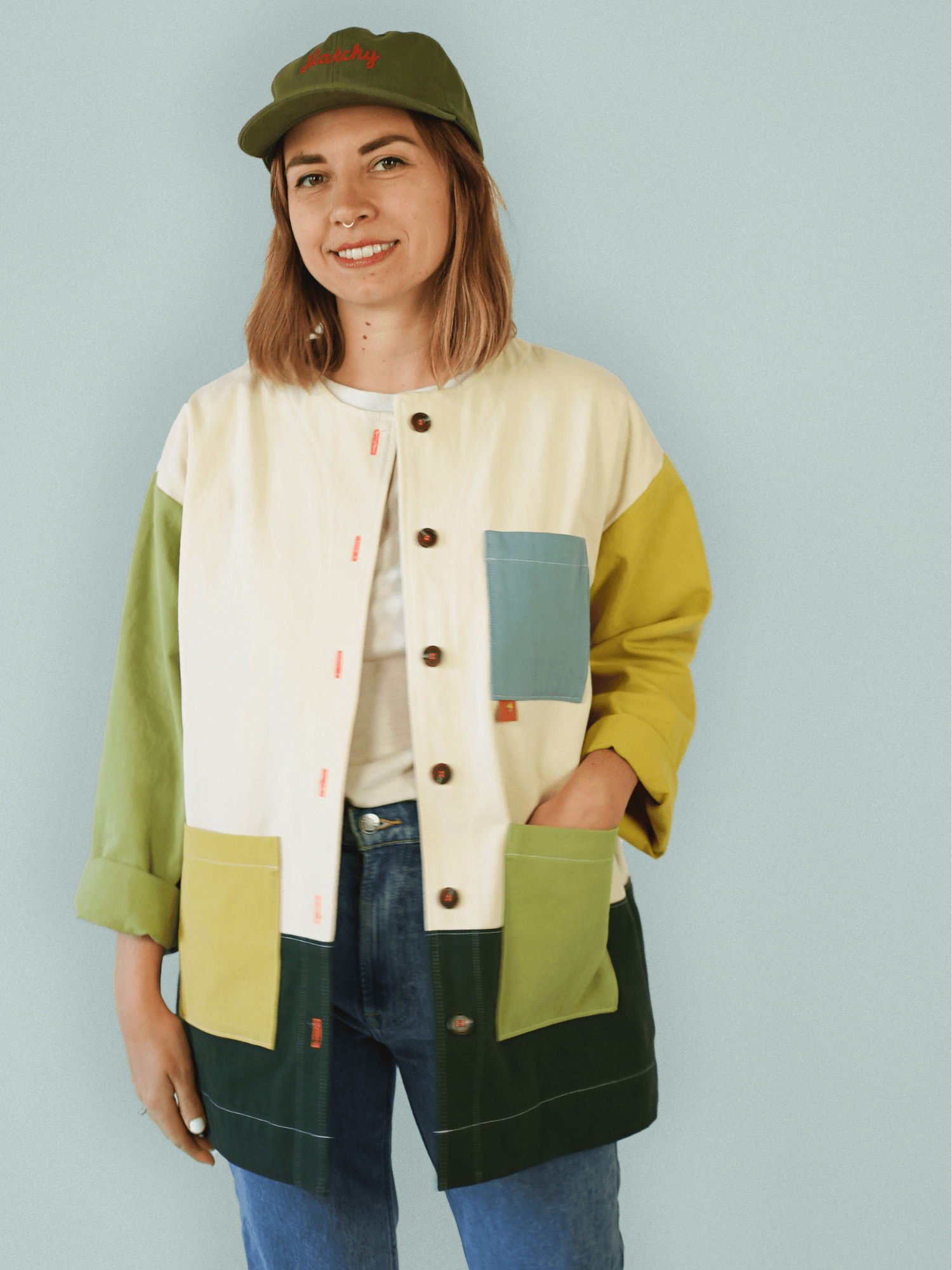Makers Overshirt - PDF Sewing Pattern - sewecofabrics
