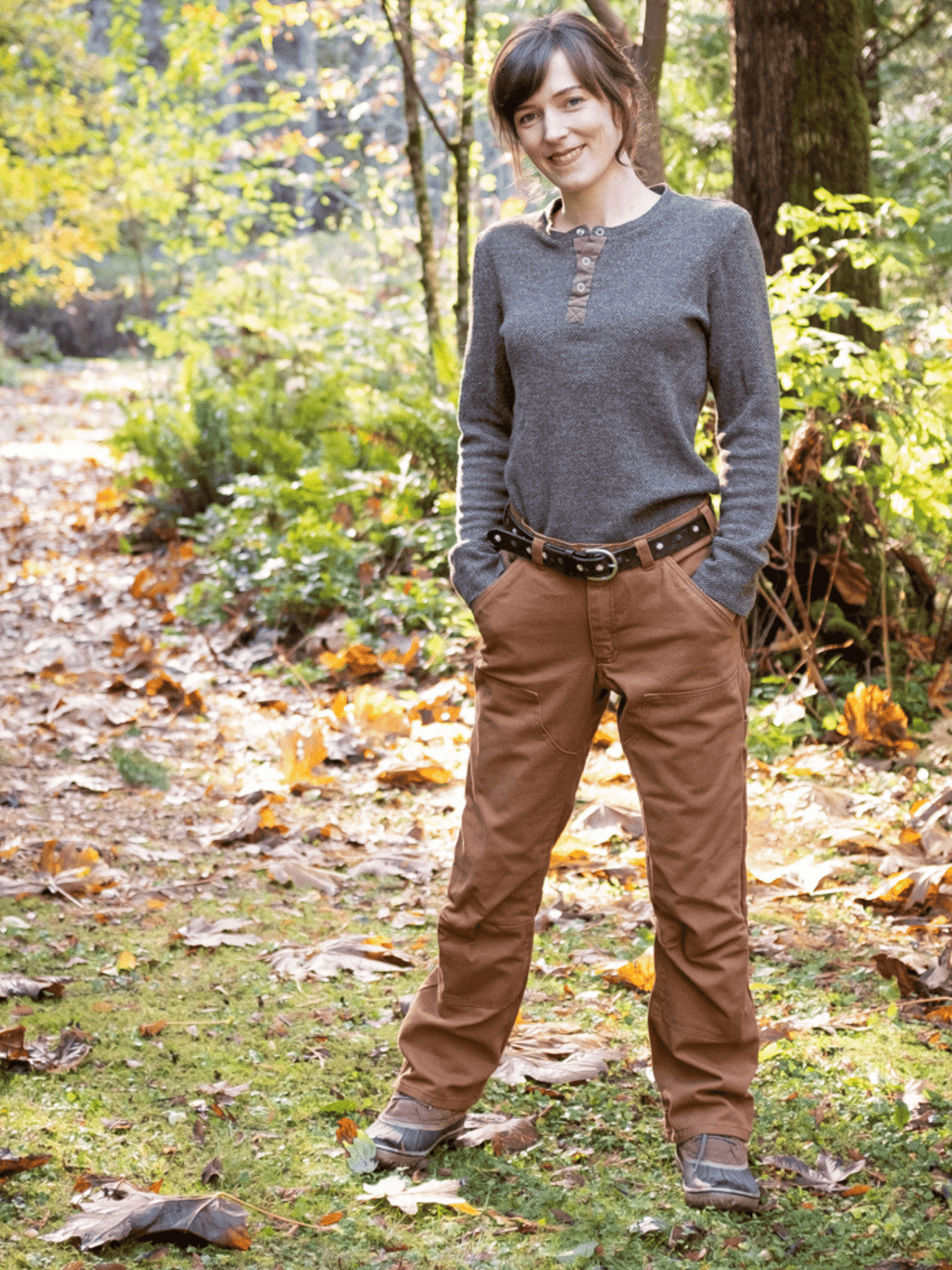 Modern Work Pants - PDF Sewing Pattern - sewecofabrics