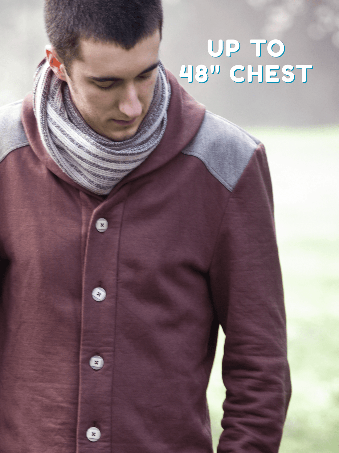 Newscastle Cardigan - PDF Sewing Pattern - sewecofabrics