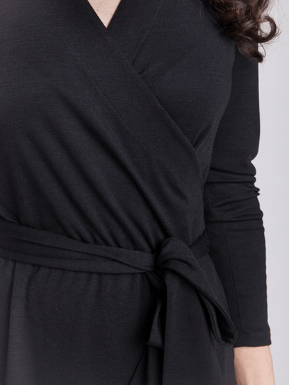 Olivia Wrap Dress - PDF Sewing Pattern - sewecofabrics