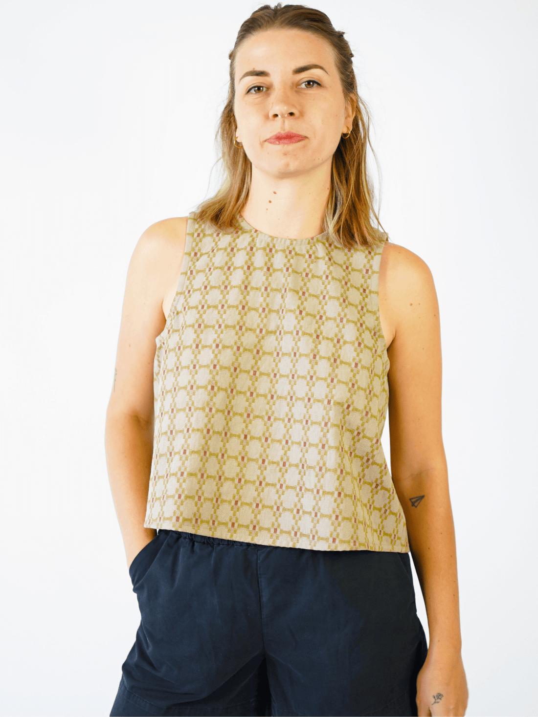 Open Smock Top - PDF Sewing Pattern - sewecofabrics