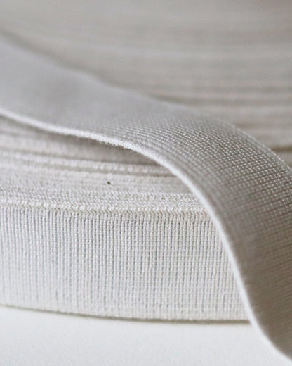 25mm Organic Cotton Elastic
