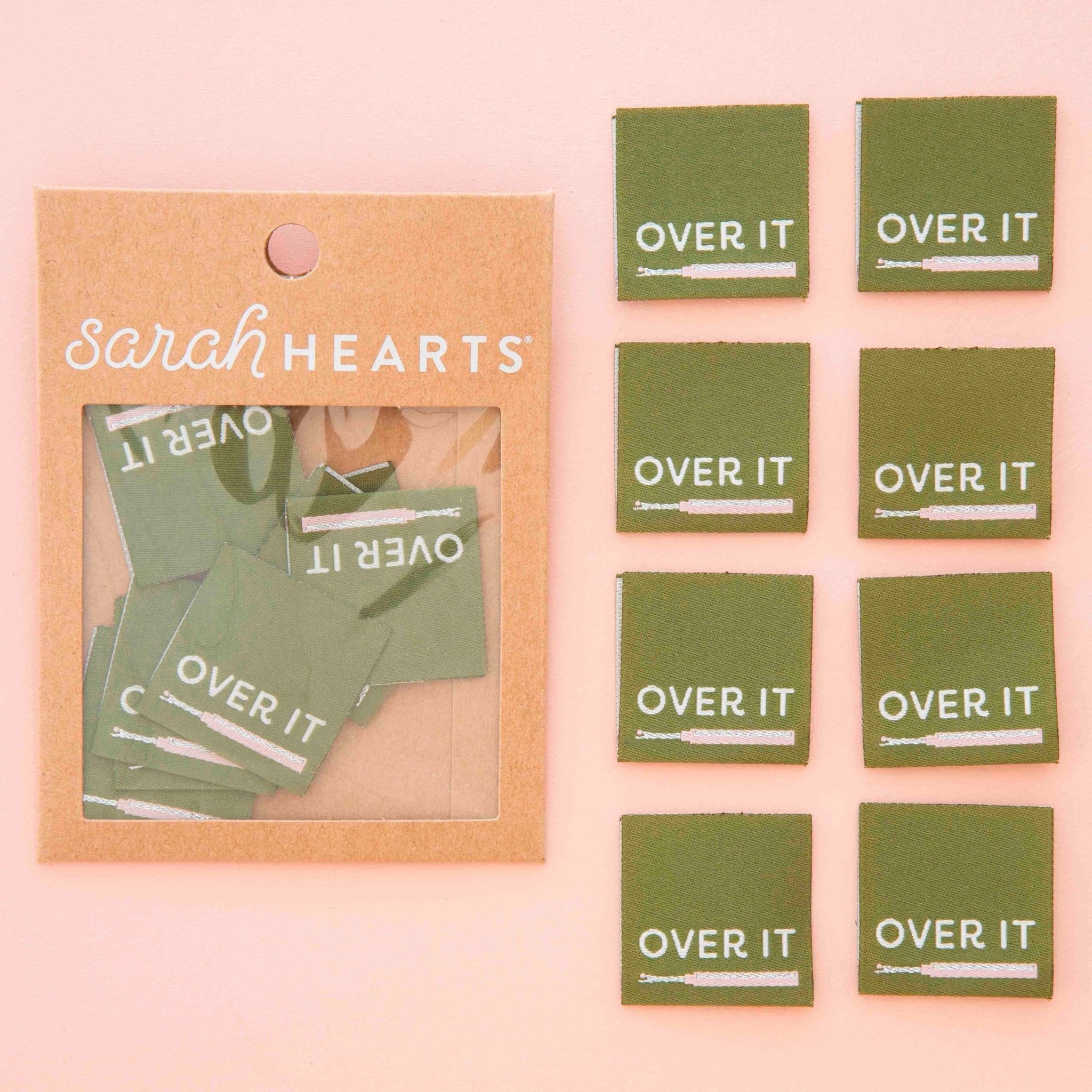 Over It Seam Ripper - Woven Sew in Labels - sewecofabrics