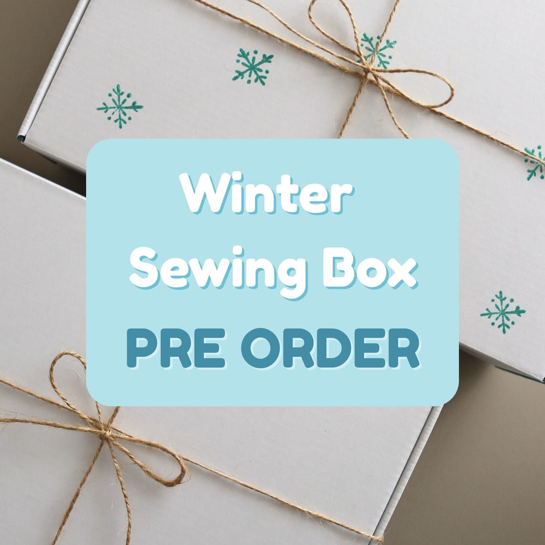 PRE ORDER: ROUND 2 - Sewing Winter Box - sewecofabrics