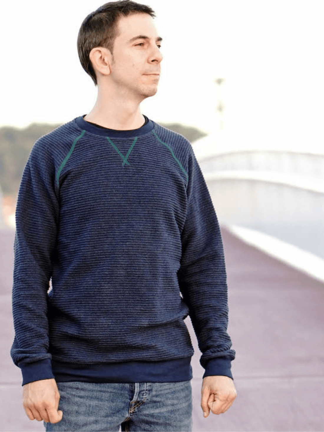 Rebel Sweater - Paper Sewing Pattern - sewecofabrics