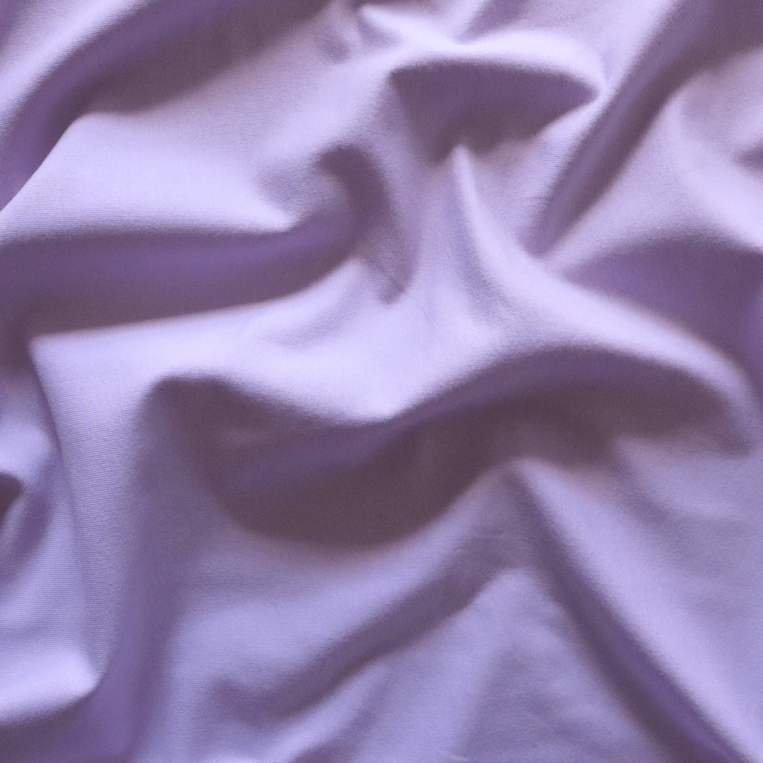 REMNANT BUNDLE - Lilac French Terry + Ribbing - sewecofabrics