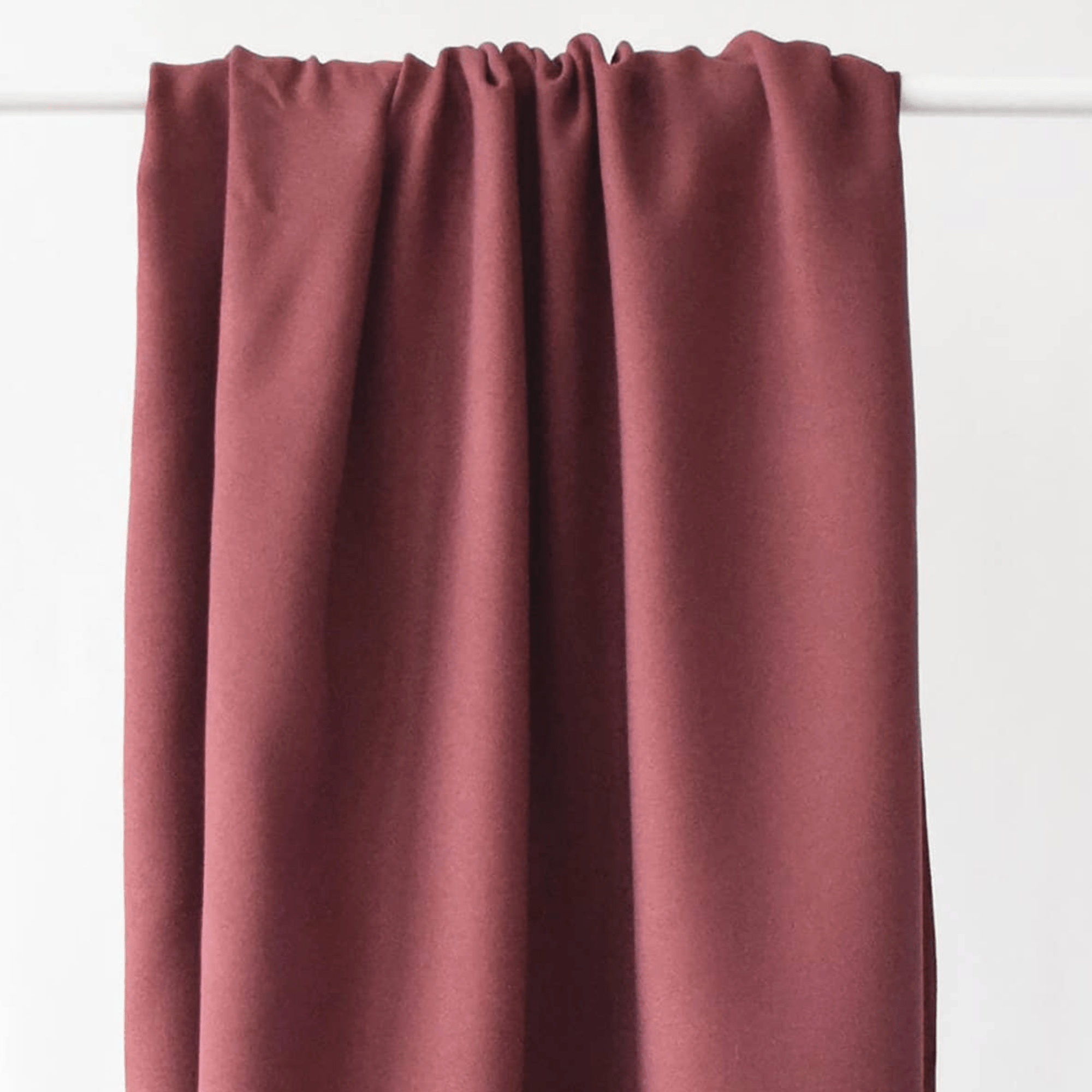 REMNANT BUNDLE - Mahogany Viscose Crepe Fabric - sewecofabrics