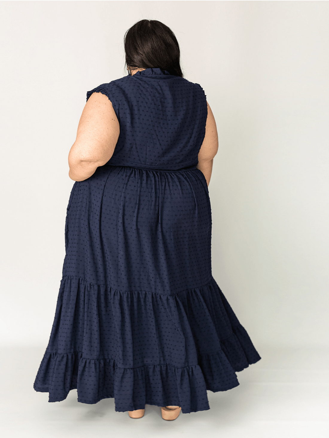 Rivelin Ruffle Dress - PDF Sewing Pattern - sewecofabrics