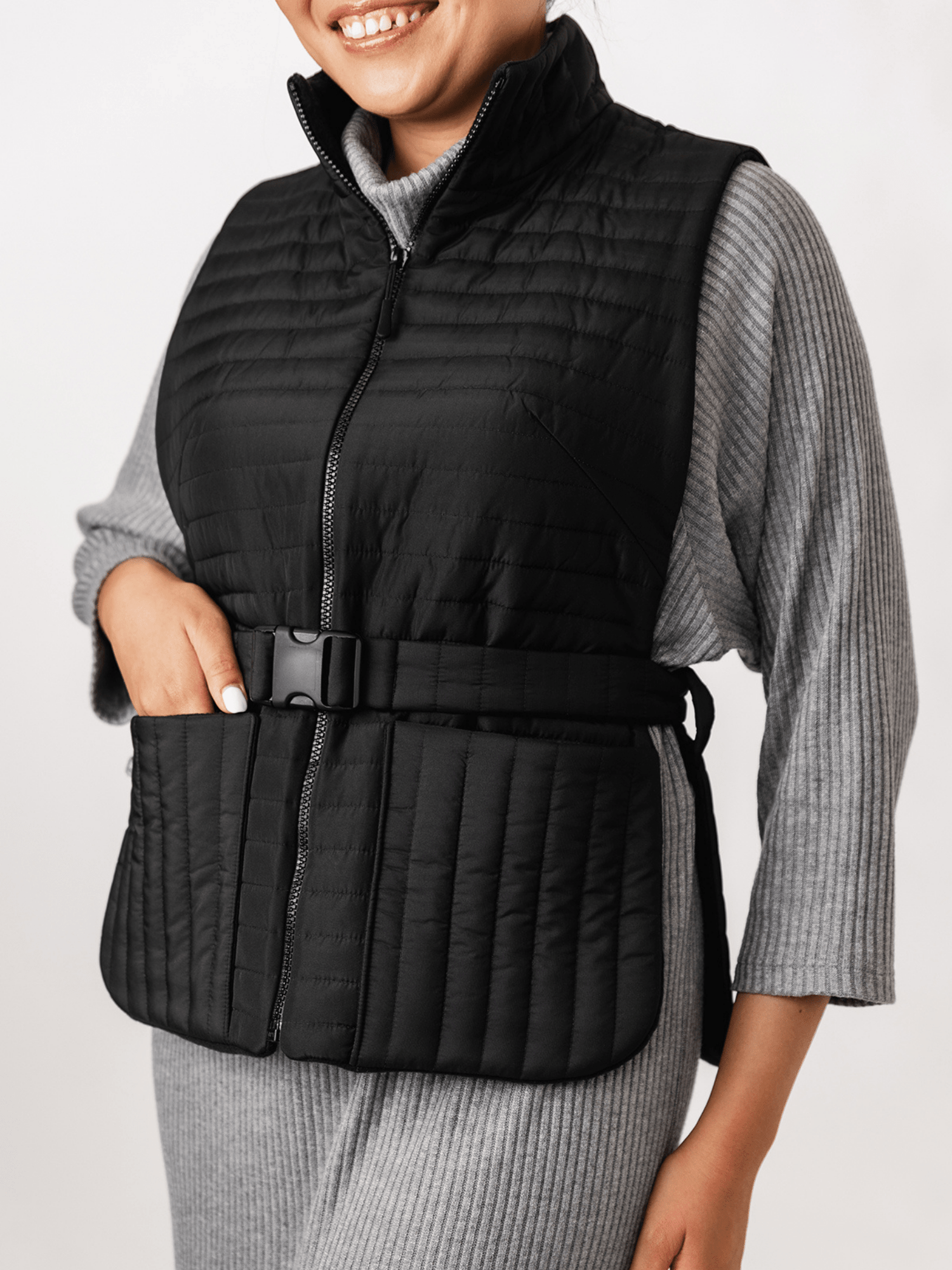 Saana Vest Jacket - PDF Sewing Pattern - sewecofabrics
