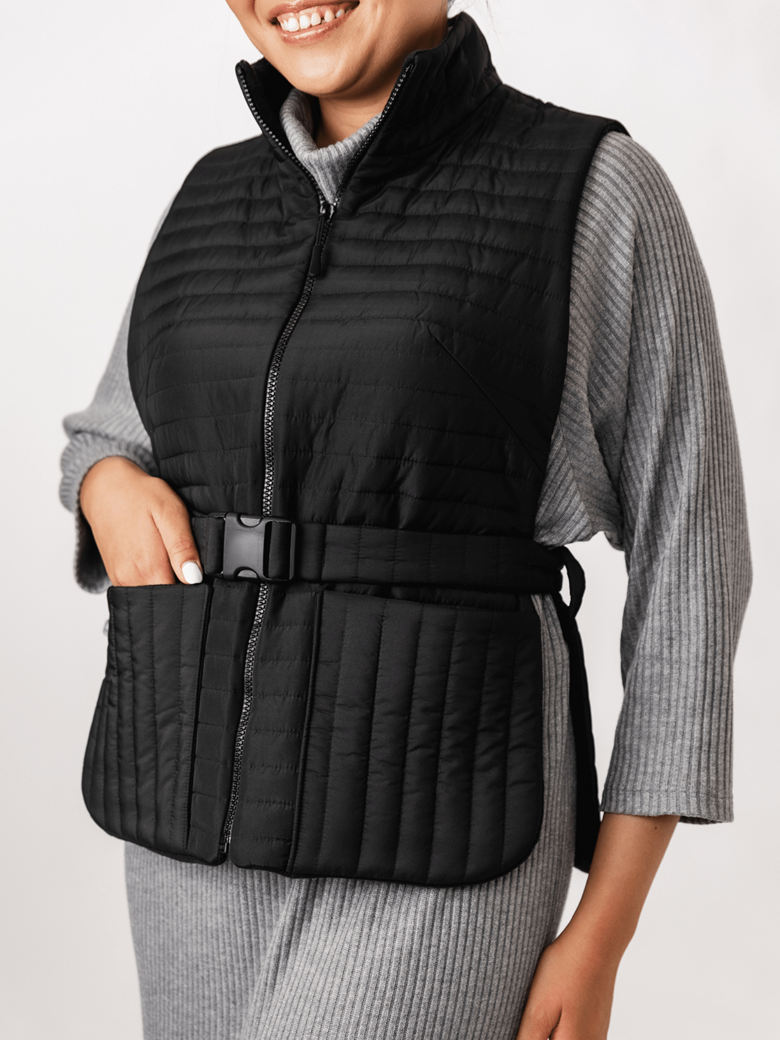 Saana Vest Jacket - PDF Sewing Pattern - sewecofabrics
