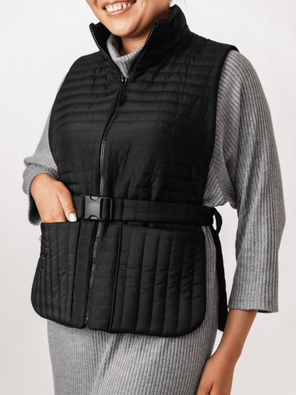 Saana Vest Jacket - PDF Sewing Pattern - sewecofabrics