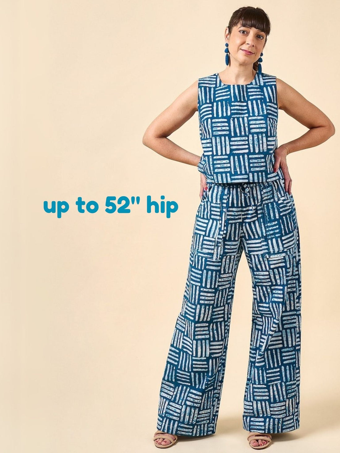 Sepia Trousers & Shorts - Paper Sewing Pattern - sewecofabrics