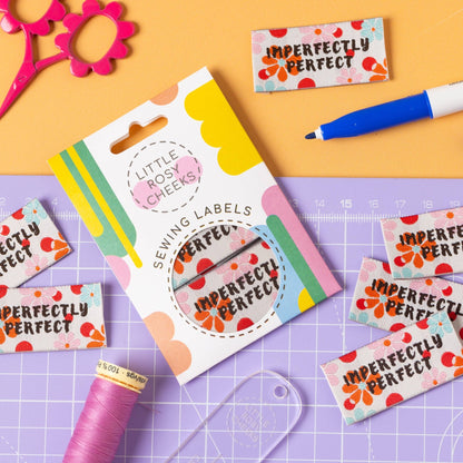 Sew in Labels - Imperfectly Perfect - sewecofabrics