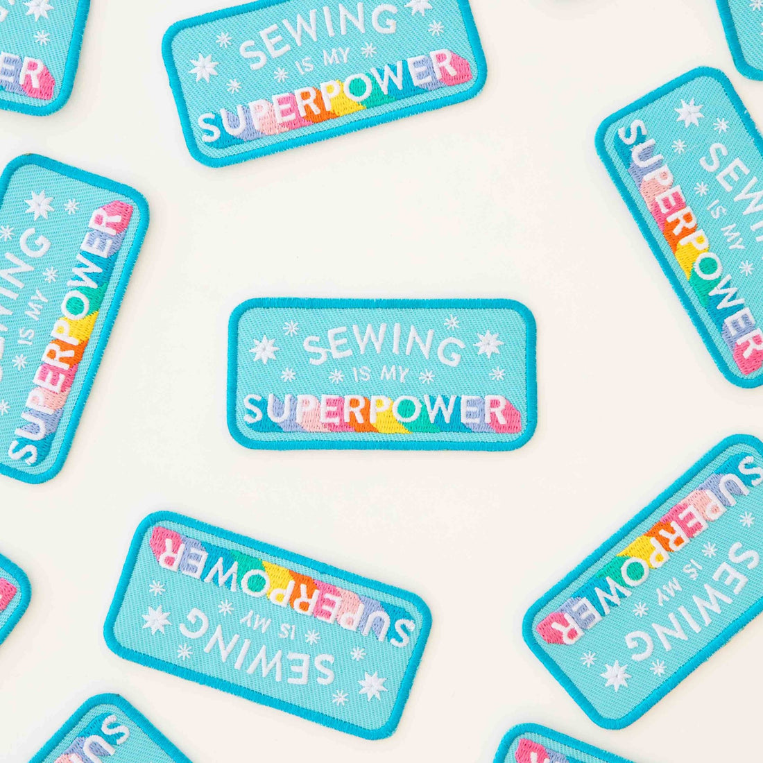 Sewing is my Superpower - Iron - On Patch - sewecofabrics
