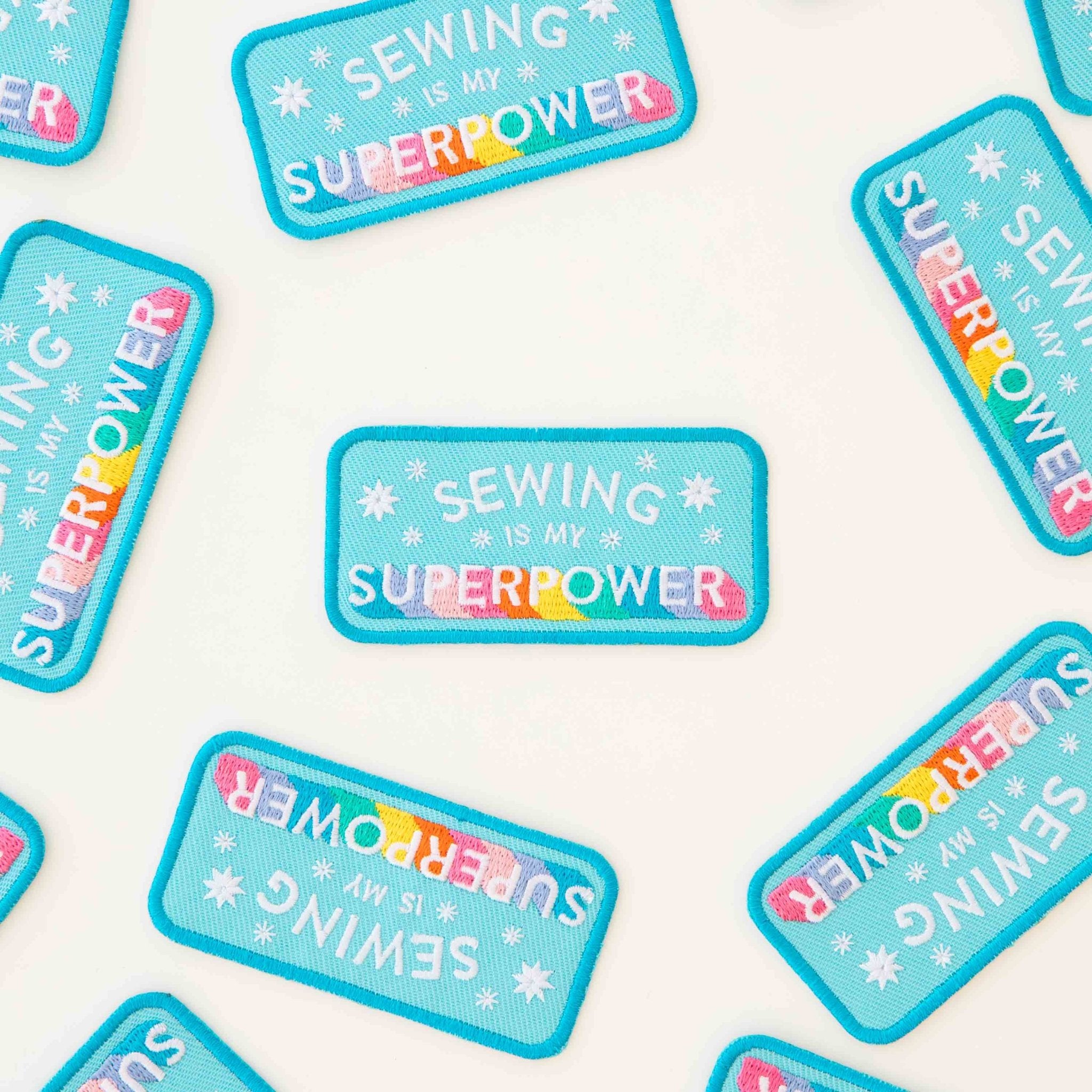 Sewing is my Superpower - Iron - On Patch - sewecofabrics