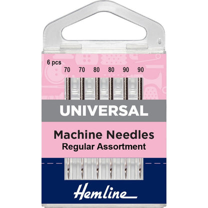 Sewing Machine Needles - Universal: Regular Assortment - sewecofabrics