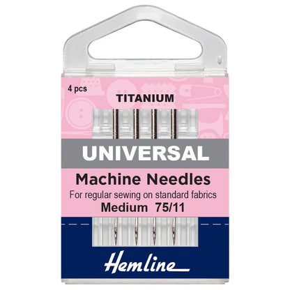 Sewing Machine Needles - Universal: Titanium - sewecofabrics
