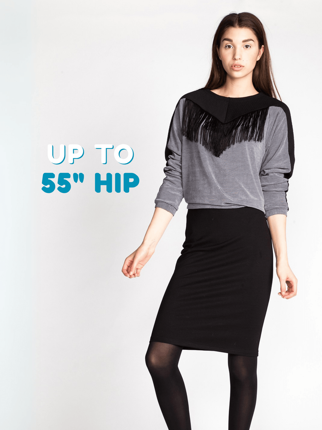 Shadi Pencil Skirt - PDF Sewing Pattern - sewecofabrics