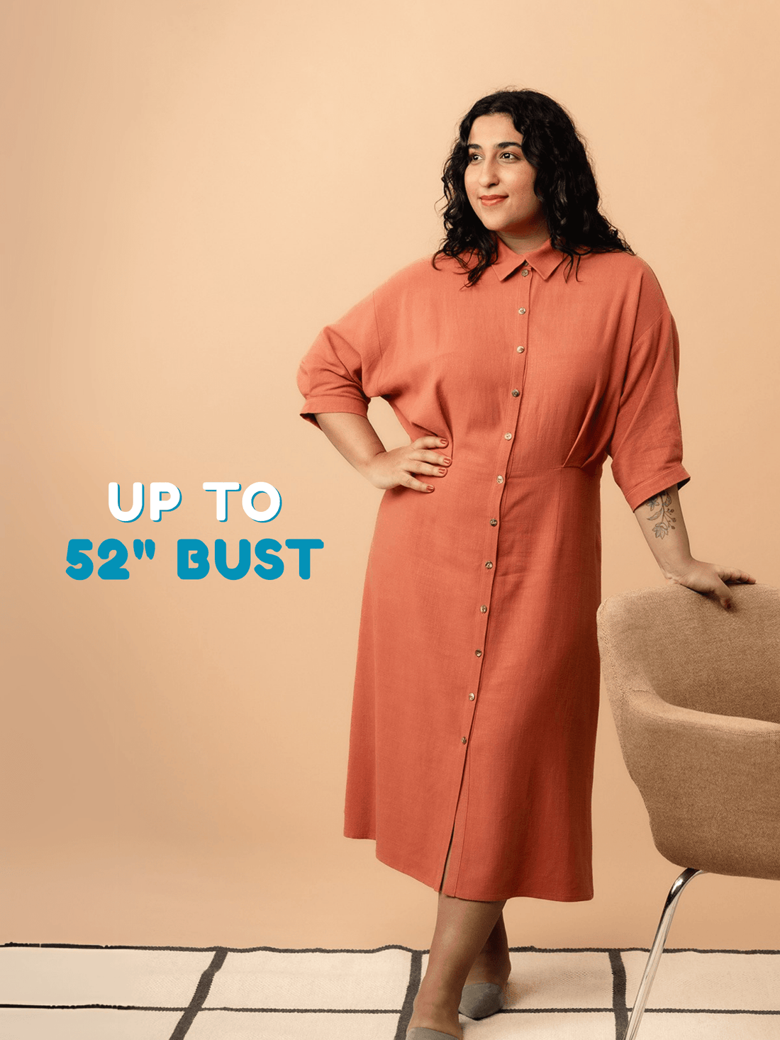 Silmu Shirt and Dress - PDF Sewing Pattern - sewecofabrics