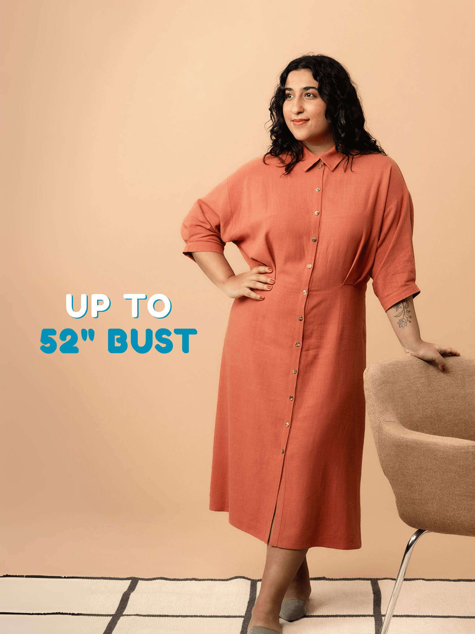 Silmu Shirt and Dress - PDF Sewing Pattern - sewecofabrics