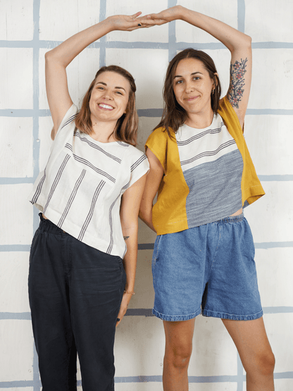 Skipper Top &amp; Dress - PDF Sewing Pattern - sewecofabrics