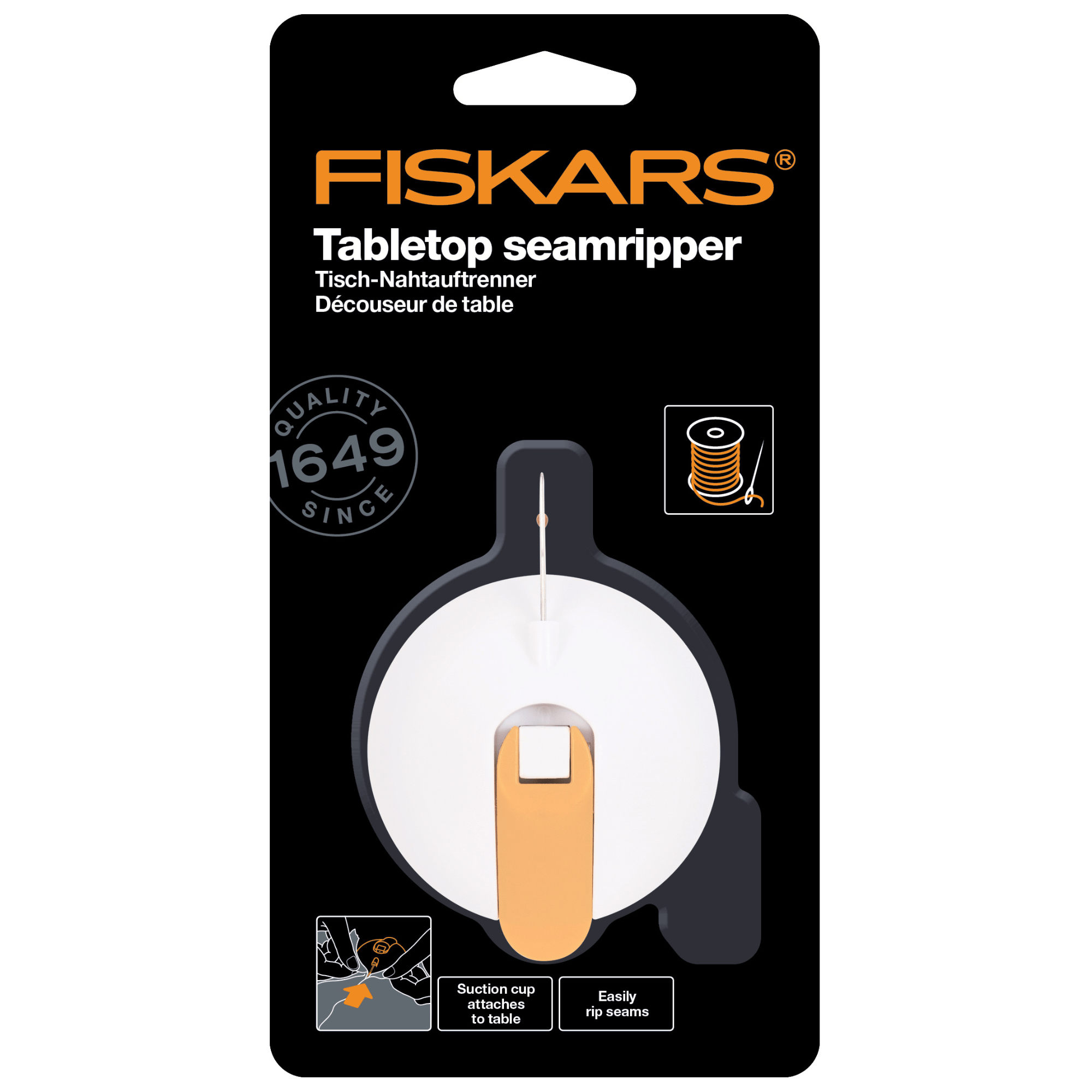 Table Top Seam Ripper - Fiskars - sewecofabrics