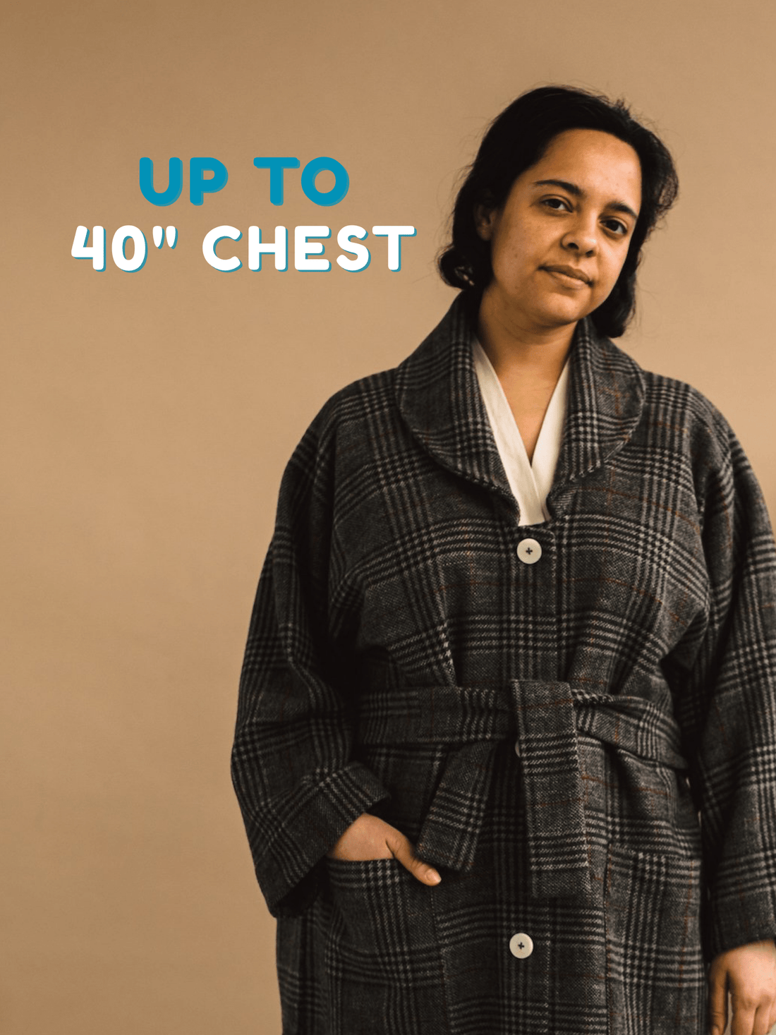 Unisex Coat - Zero Waste - PDF Sewing Pattern - sewecofabrics