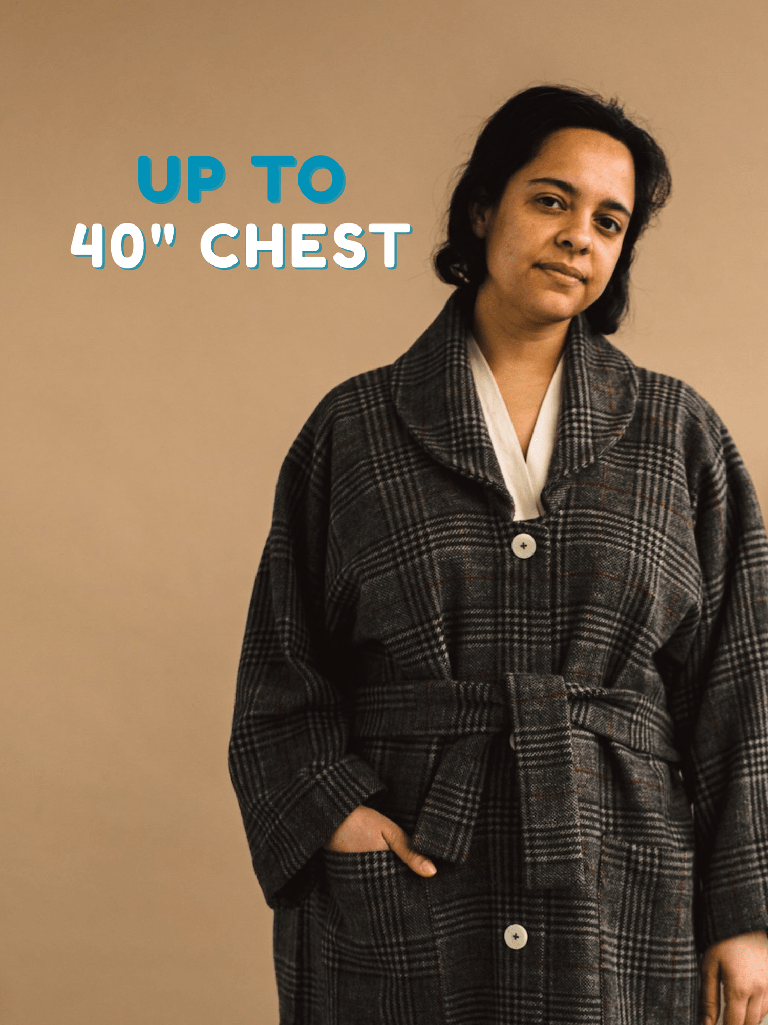 Unisex Coat - Zero Waste - PDF Sewing Pattern - sewecofabrics