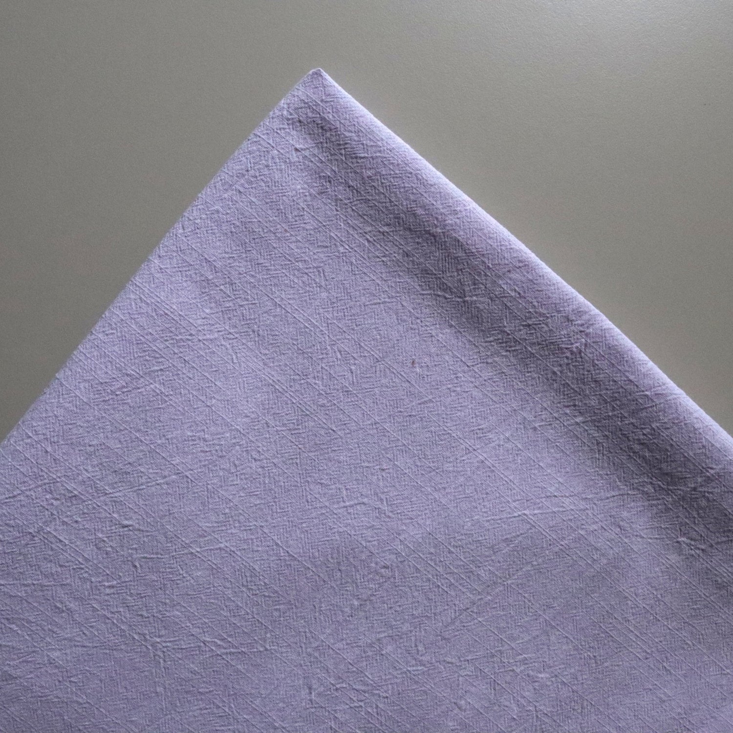 Vintage Nantucket Cotton - Lilac Fabric - sewecofabrics
