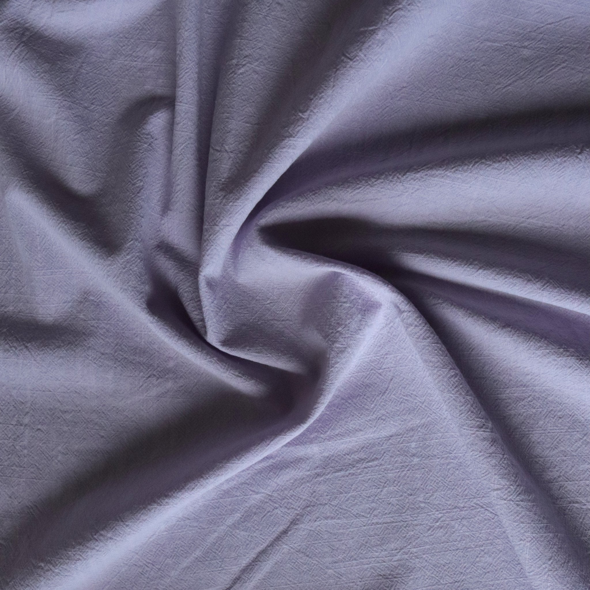 Vintage Nantucket Cotton - Lilac Fabric - sewecofabrics