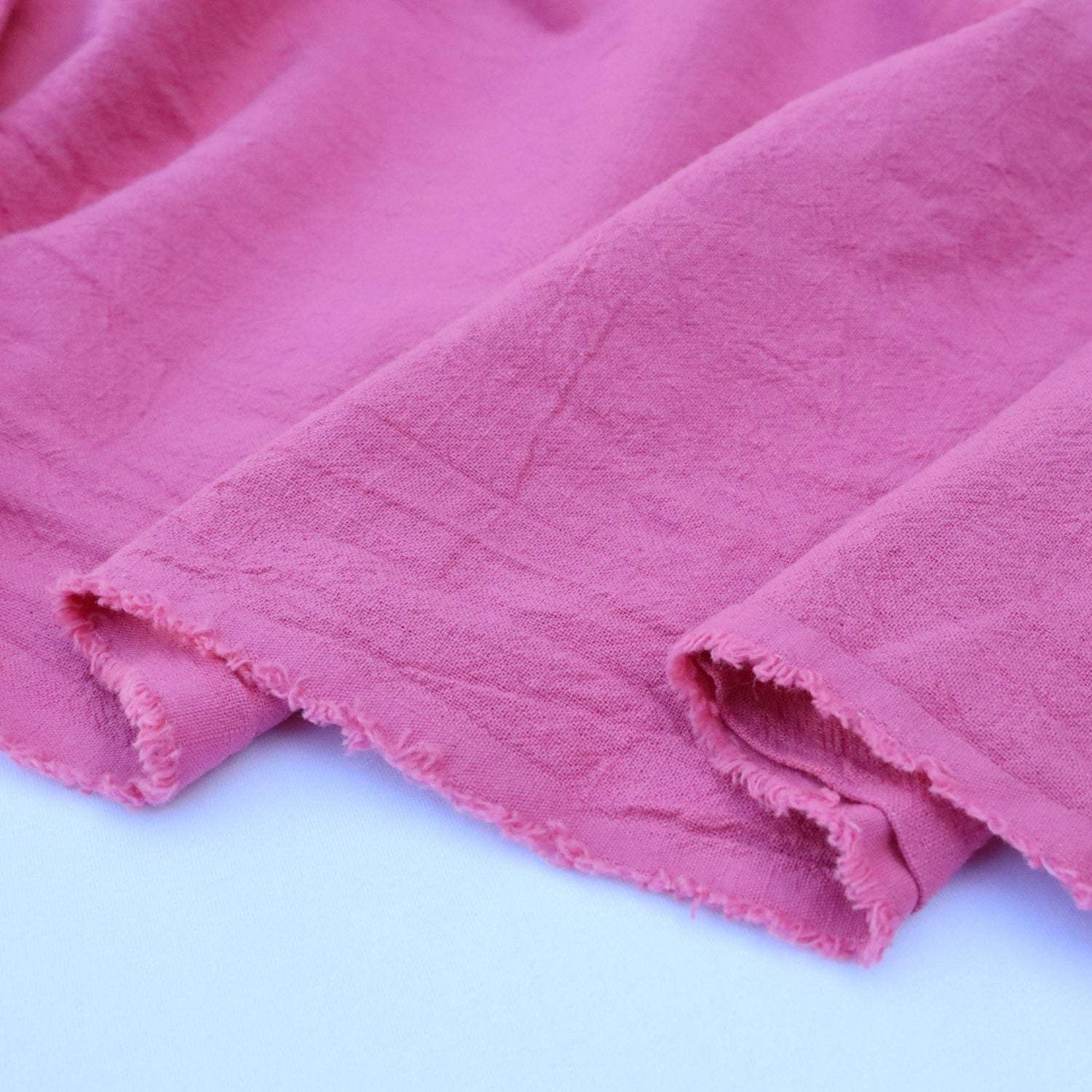 Vintage Nantucket Cotton - Rose Fabric - sewecofabrics