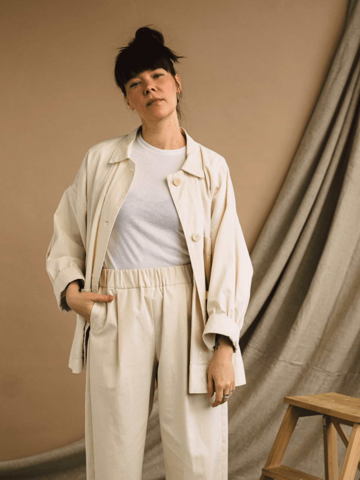 Workwear Jacket - Zero Waste - PDF Sewing Pattern - sewecofabrics