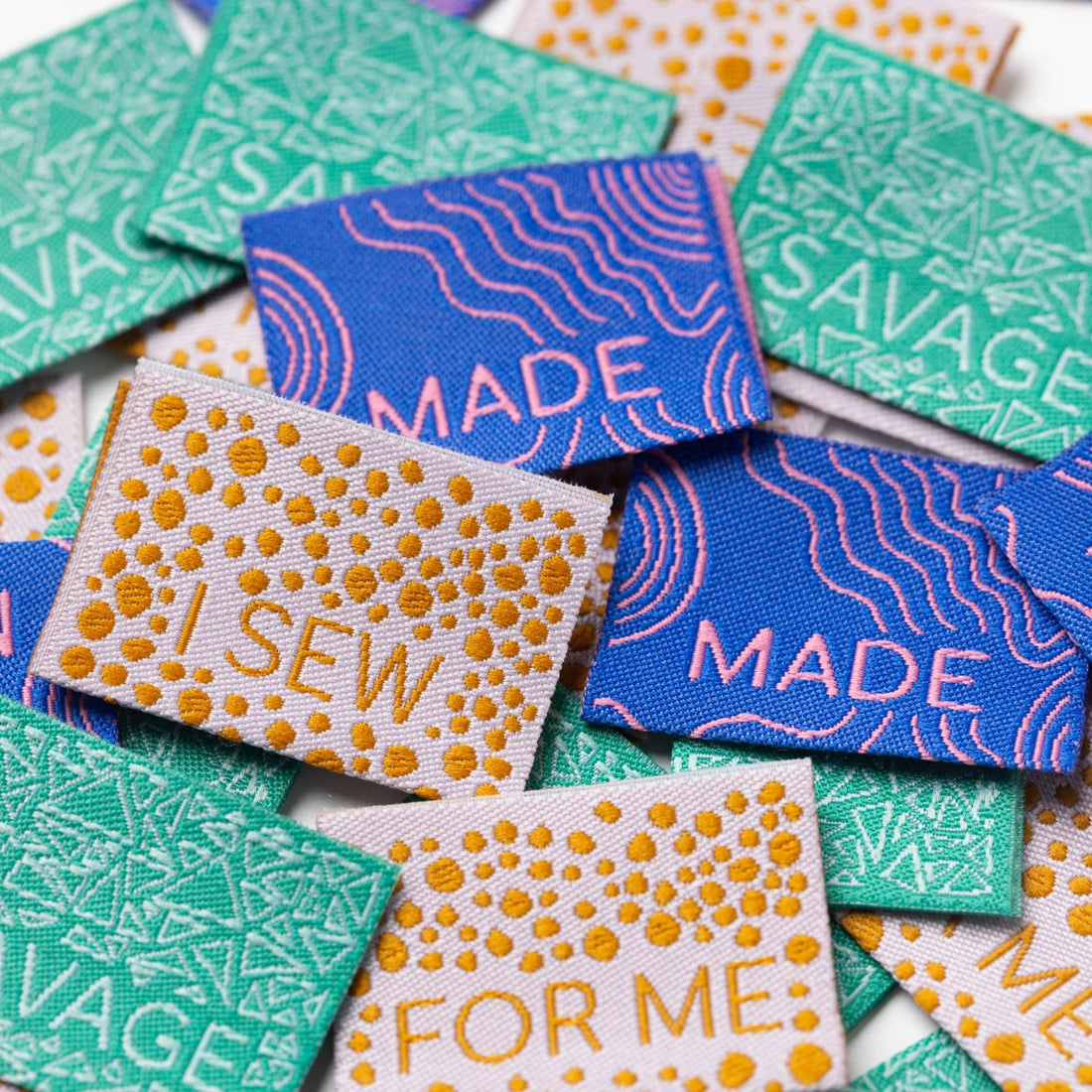 For Me Multipack - Little Rosy Cheeks - Sewing Labels - sewecofabrics