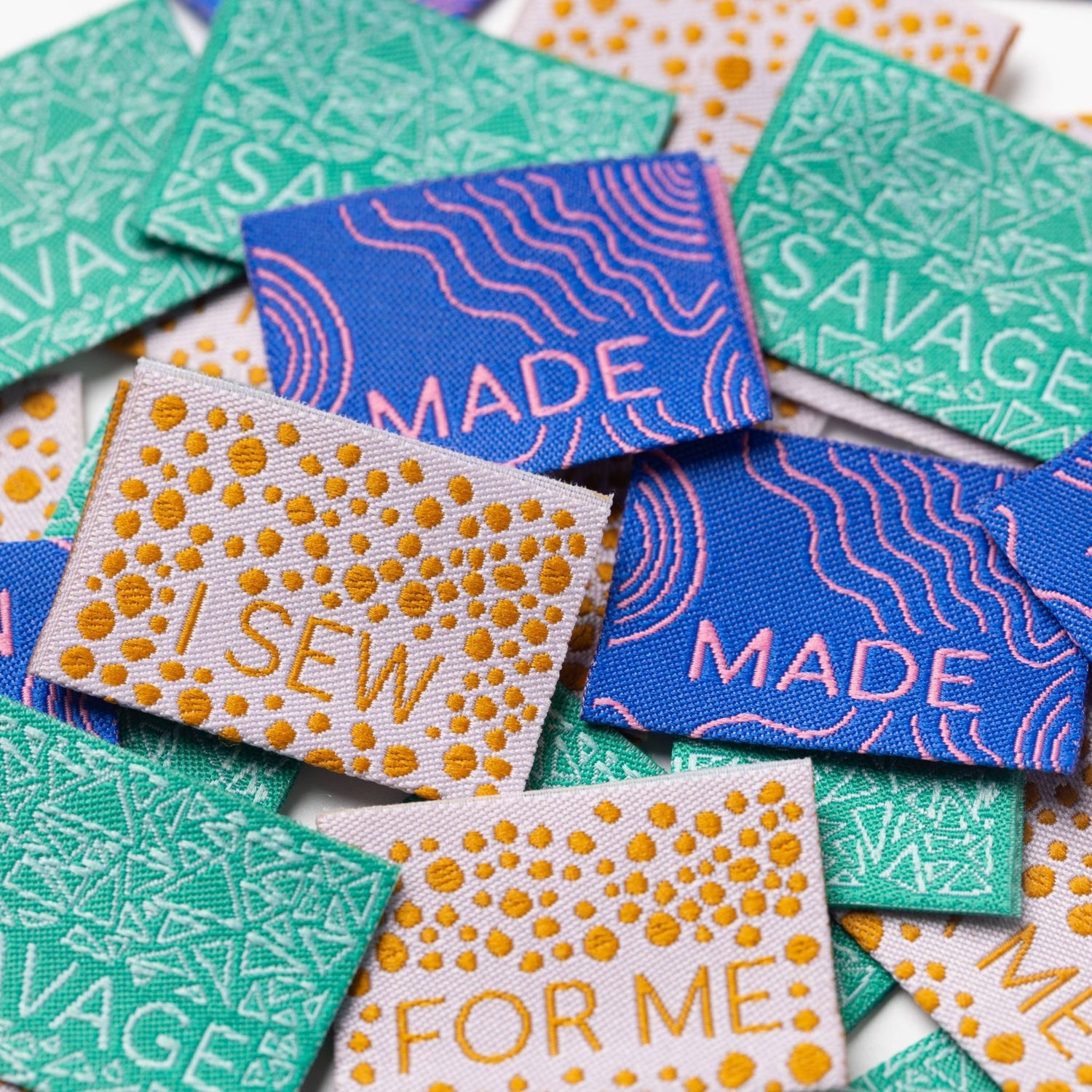 For Me Multipack - Little Rosy Cheeks - Sewing Labels - sewecofabrics