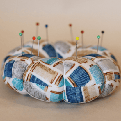 Pin Cushion - Recycled &amp; Handmade - Threads - sewecofabrics