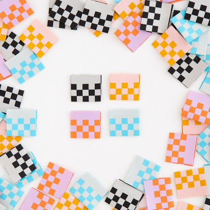 Sew in Labels - Checkerboard - sewecofabrics